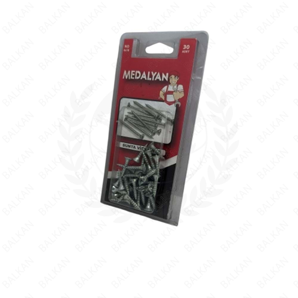 DL-05 4X18 SUNTA VİDASI (MEDALYAN SET) PK:24