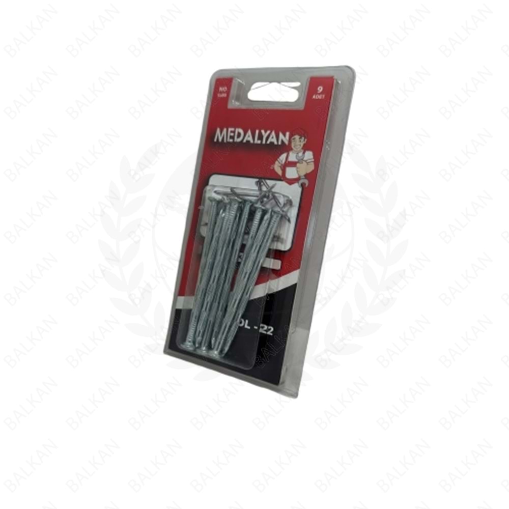 DL-22 5X80 BETON ÇİVİSİ (MEDALYAN SET) PK:24