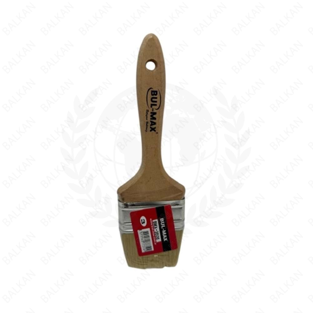 DMAX-4247 AHŞAP SAPLI TEL FIRÇA