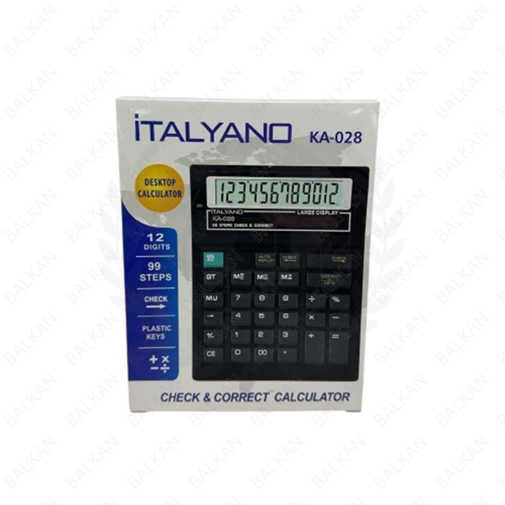 HESAP MAKİNESİ KA-028