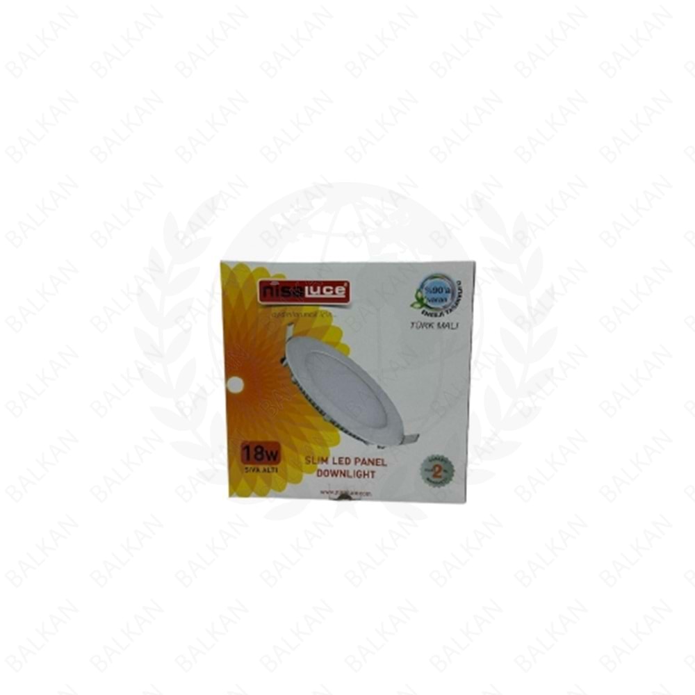 NİSA 18 W LED PANEL