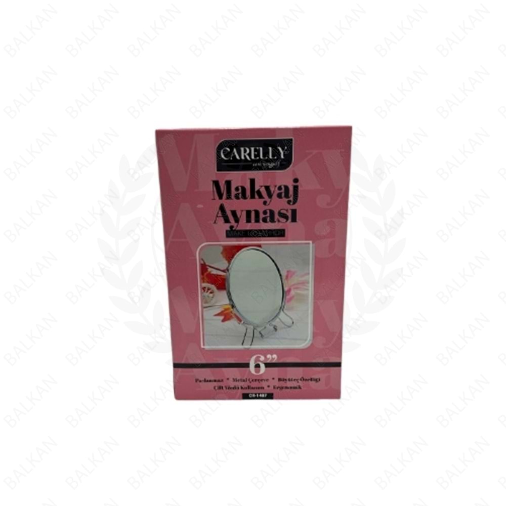 CR-1489 MAKYAJ AYNASI OVAL AYAKLI NO:8