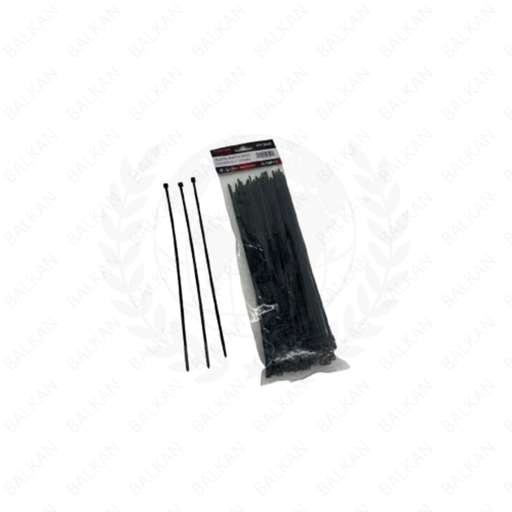 PLASTİK KELEPÇE 3.6*370 SİYAH