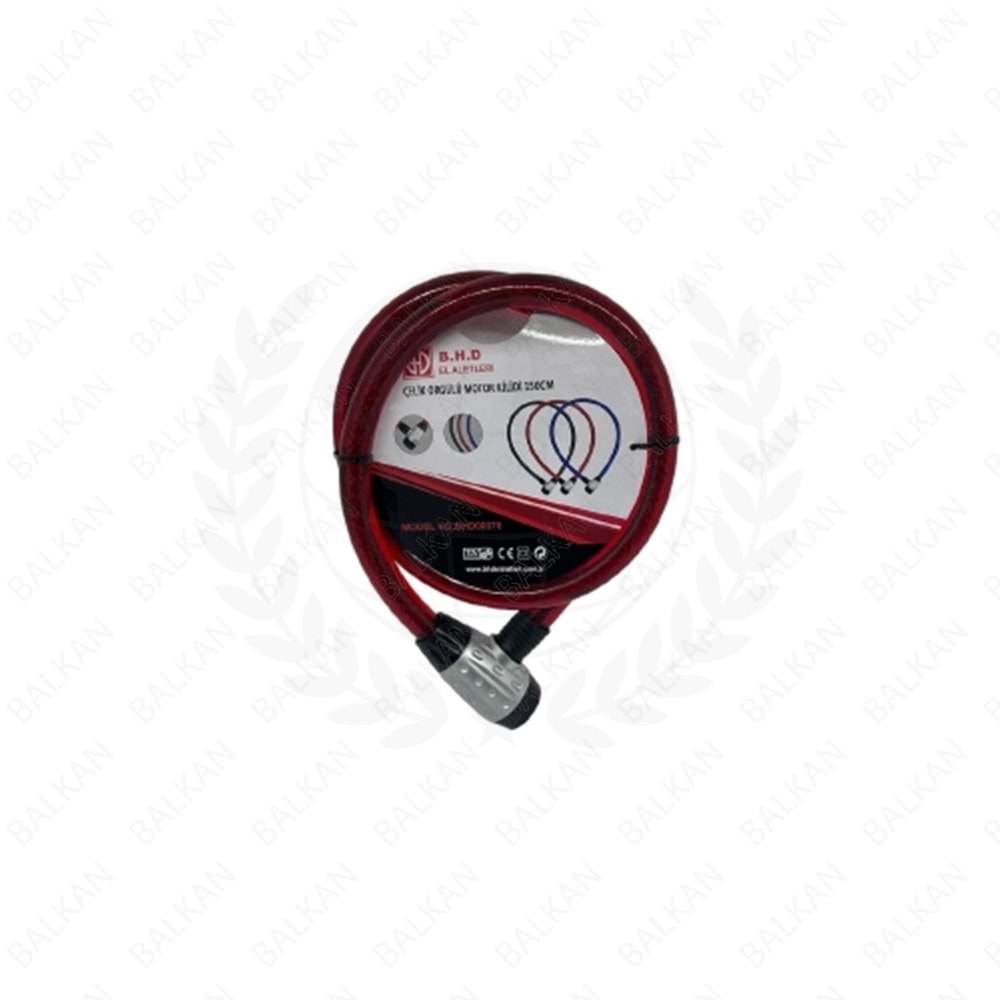 ŞHN-092 MOTOR KİLİDİ HALATLI 1,5 MT