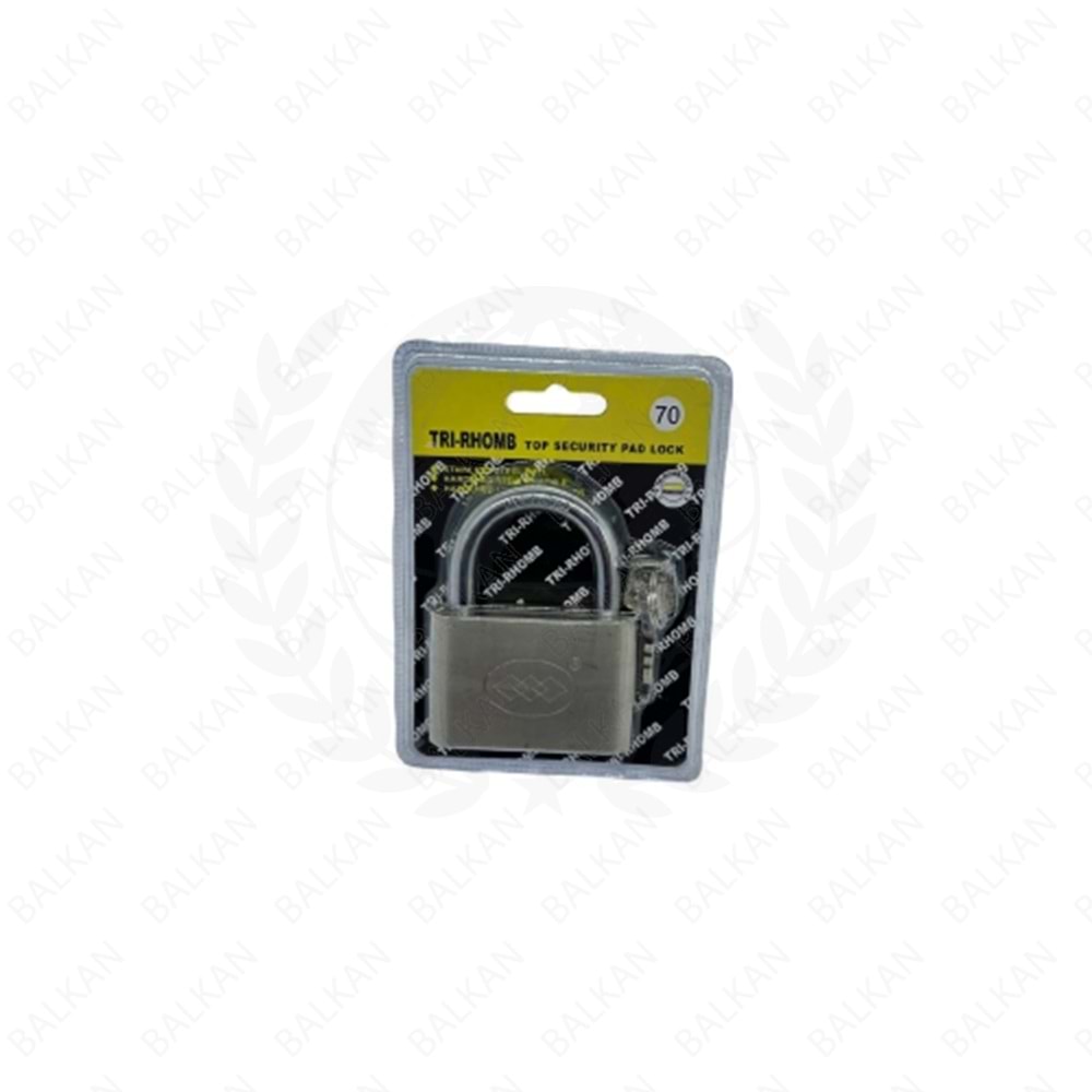 VAKUMLU ÇELİK KİLİT 70 MM