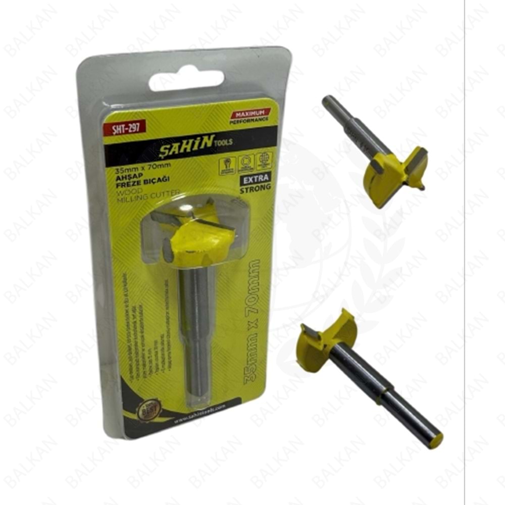 ŞHT-297 35 MM*70MM AHŞAP FREZE BIÇAĞI