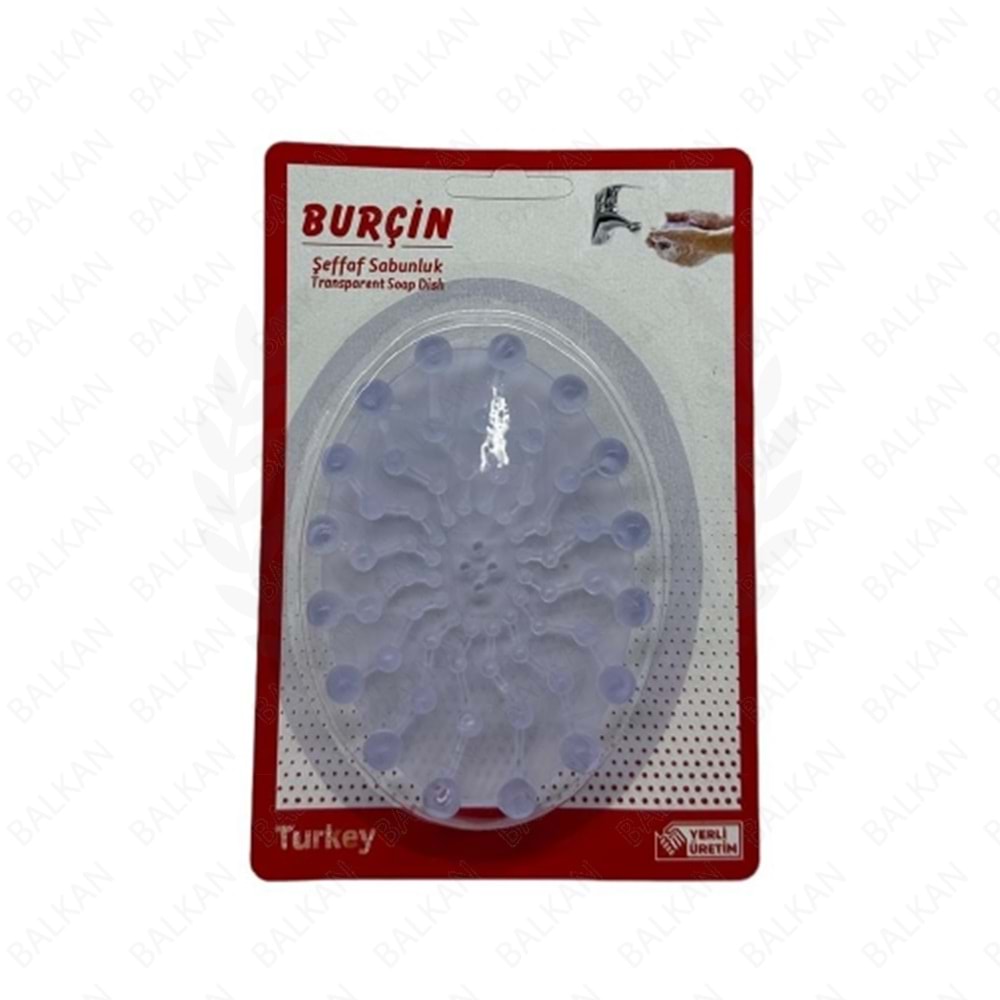 BURÇİN ŞEFFAF SABUNLUK