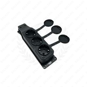 ZİRVESAN KAUÇUK 3 LÜ KLEMENS