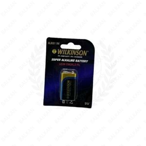 WİLKİNSON ALKALİN PİL 9 W