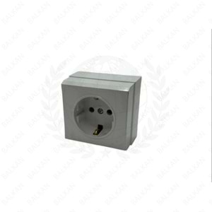 ZİRVESAN SIVA ÜSTÜ TOPRAKLI PRİZ