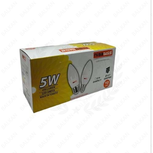 NİSA 5W ABAJUR AMPUL E-27
