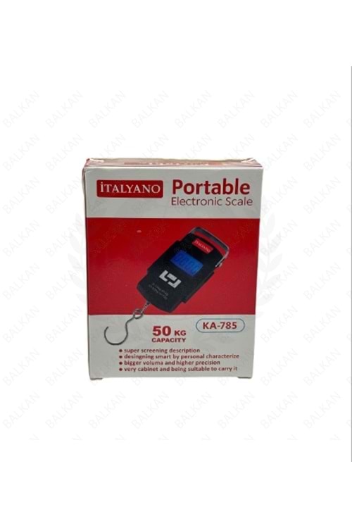 M-3 DİJİTAL KANTAR 50 KG SİYAH