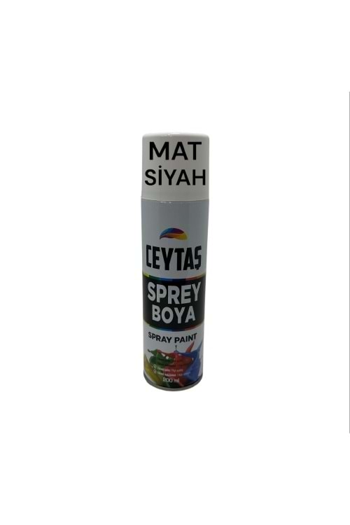 SPREY BOYA 200 ML MAT SİYAH