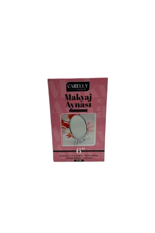 CR-1489 MAKYAJ AYNASI OVAL AYAKLI NO:8