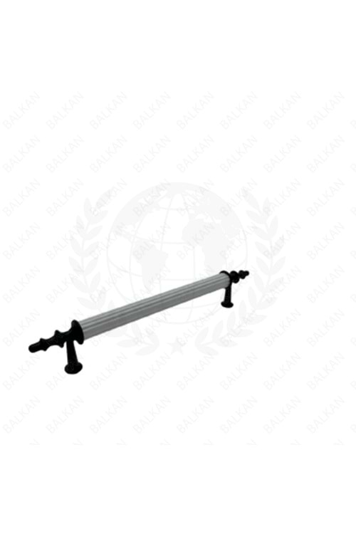 ŞHN-071 ÇEKMECE KULP ZİRVE 128MM BEYAZ-SİYAH