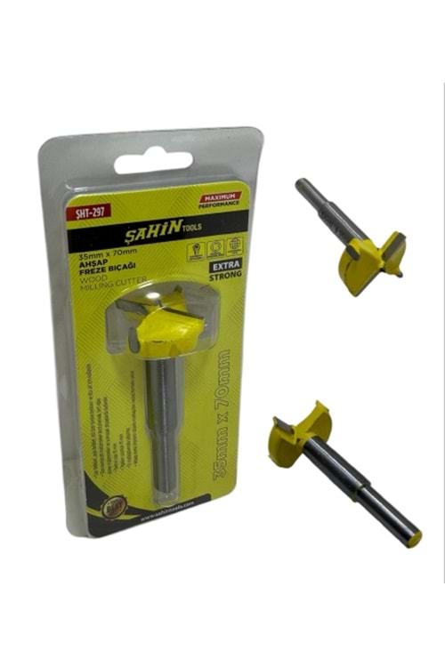 ŞHT-298 40 MM*70 AHŞAP FREZE BIÇAĞI