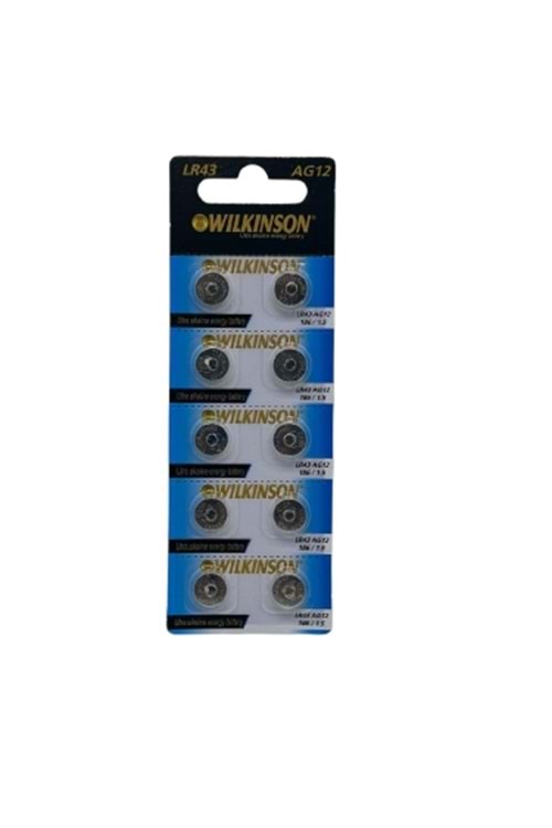 AG-12 WİLKİNSON ALKALİN PİL