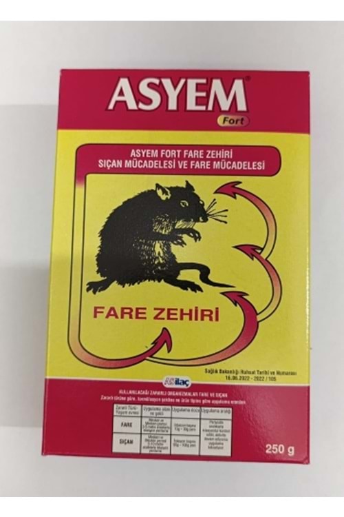 ASYEM FARE ZEHİRİ 250 GR