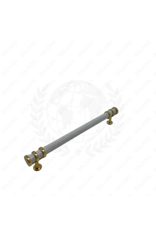 ŞHN-055 ÇEKÇECE KULP 160MM YÜZÜK BEYAZ-ALTIN